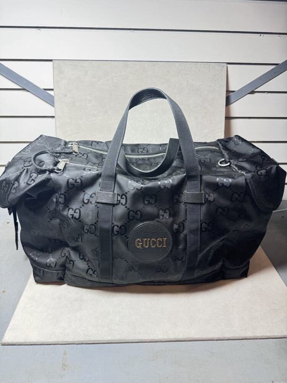 Econyl Nylon Monogram Off The Grid Duffle Bag LS(336292)